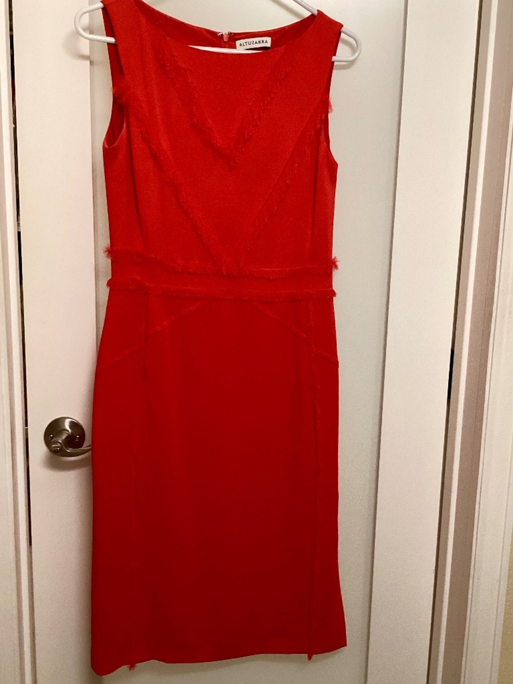 Altuzarra dress, red, size 40 IT (4 US)